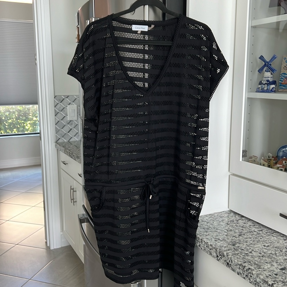 Calvin Klein swim coverup